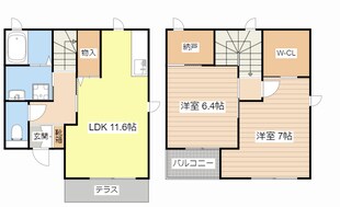 パルモ　パークの物件間取画像